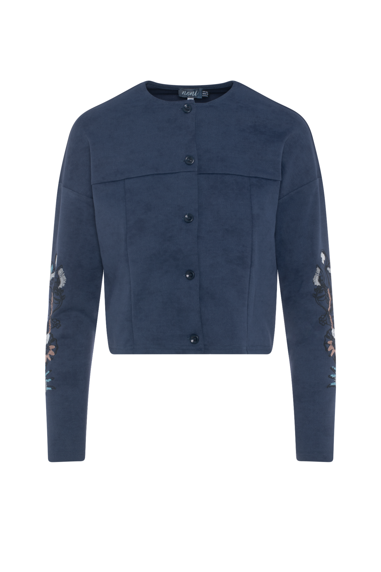 Cropped Embroidered Jacket