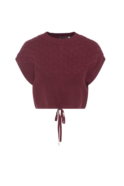 Crop Knit Vest