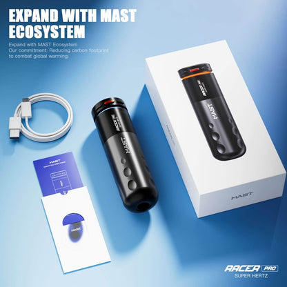Dragonhawk Wireless Tattoo Pen Machine 4.2MM Strokes Length | Mast Racer Pro