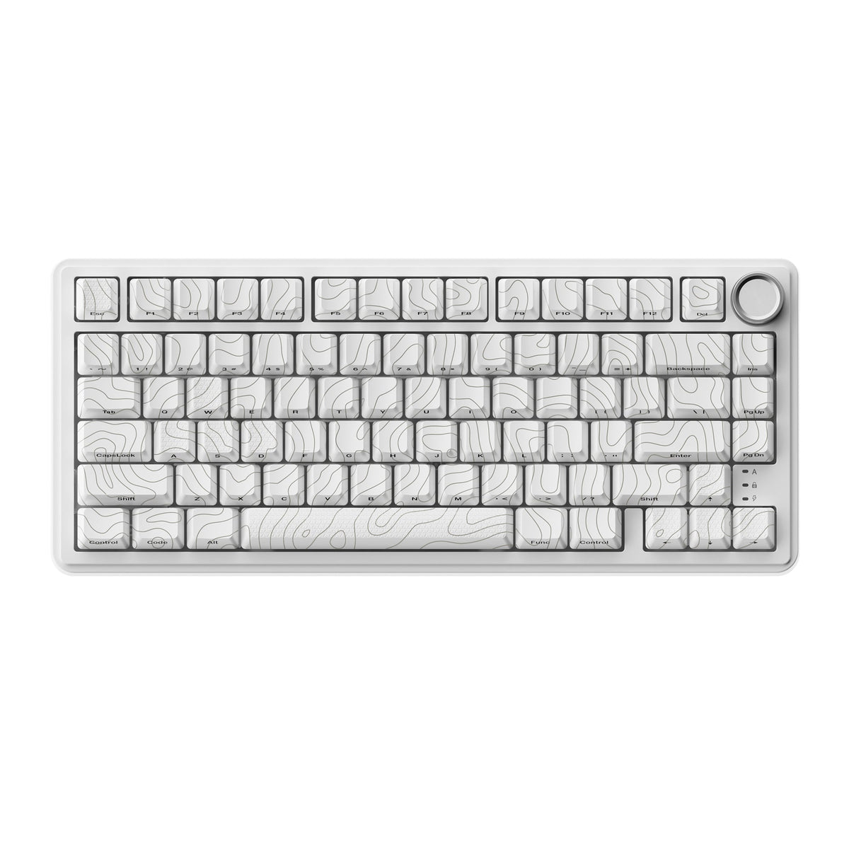 XVX M75 Lumina 75% Tri-Mode RGB Mechanical Keyboard with Knob