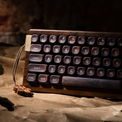 XVX MU68 FujiWave VIA Wireless Wooden Mechanical Keyboard