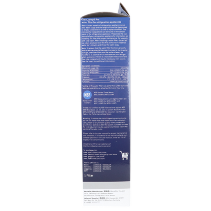 Bosch 11032518 Genuine UltraClarity Pro Refrigerator Water Filter - 11032518