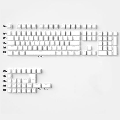XVX PRISM Refraction Shine-Through Cherry Profile 130-Key PBT Keycap Set