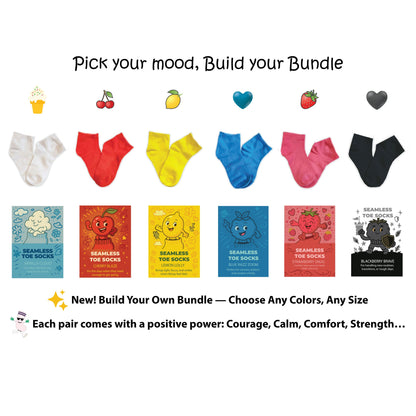 Ankle SmoothToe™ Single Pair/ Build your own Bundle (more color options inside)