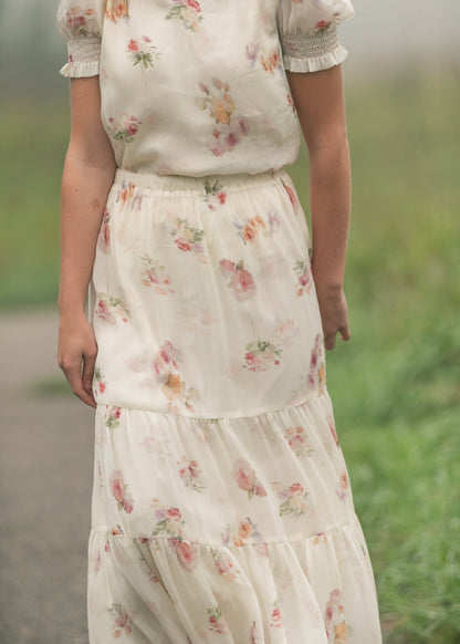 Helena Tiered Maxi Skirt - FINAL SALE
