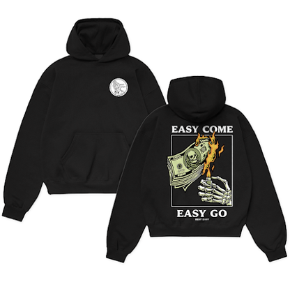 Rest Easy Hoodies - Easy Come Easy Go Skeleton 'TTT'