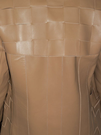 Handmade  Gigi Woven Leather Blazer