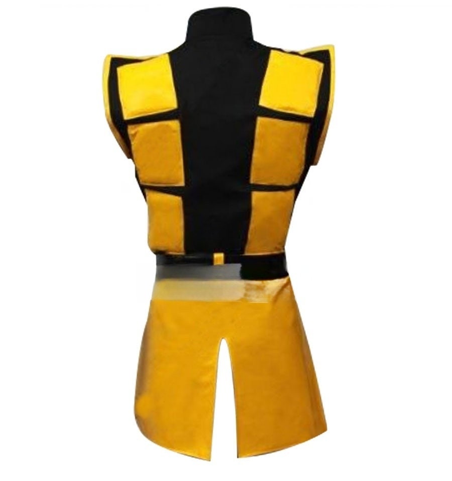 Handmade Scorpion Kombat Cosplay Vest