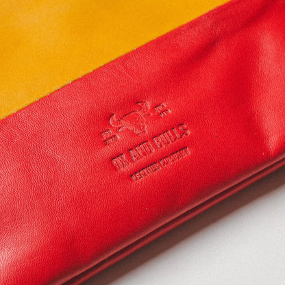 Rastah Color Themed Leather Bag with Medical Herb 420 Leaf Symbol| Perfect Gift for Stoner Friends!