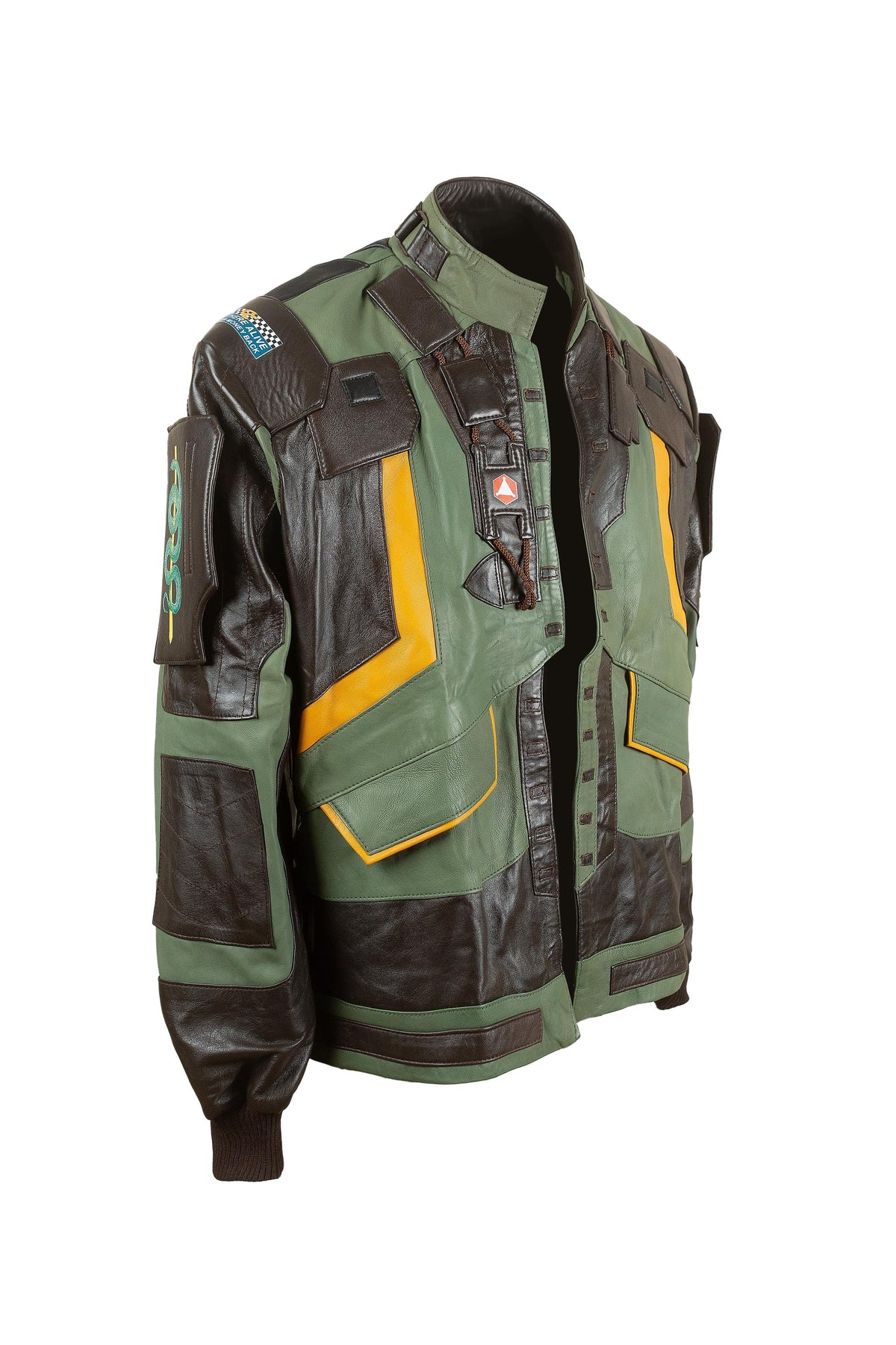Handmade Old Edge Runners 6th Street Gang Cosplay leather Jacket