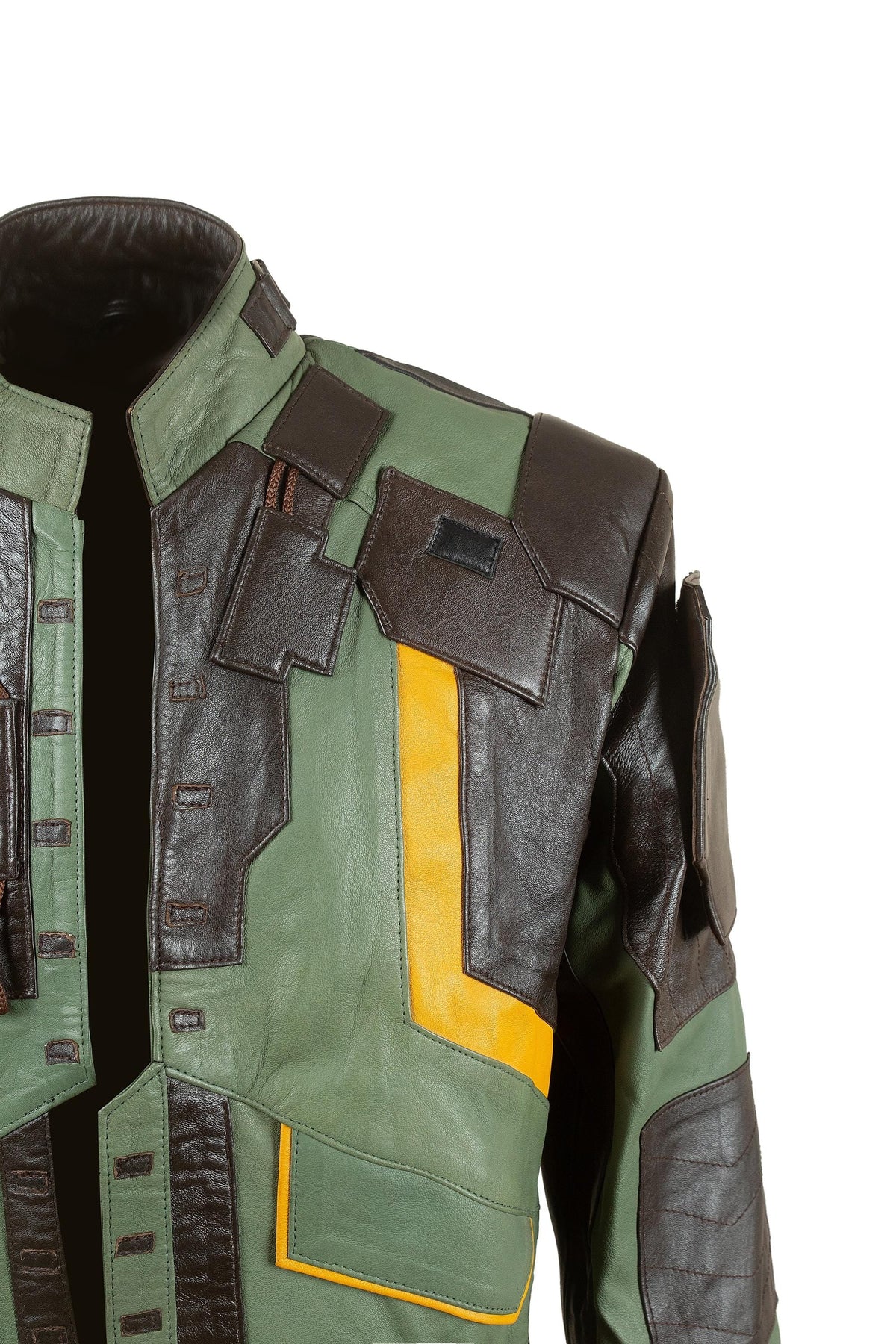 Handmade Old Edge Runners 6th Street Gang Cosplay leather Jacket