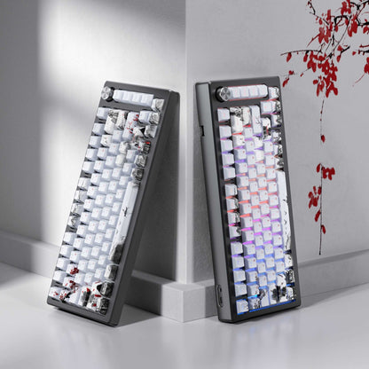 XVX Plum Blossom Cherry Profile Dye-Sublimation PBT Keycap Set