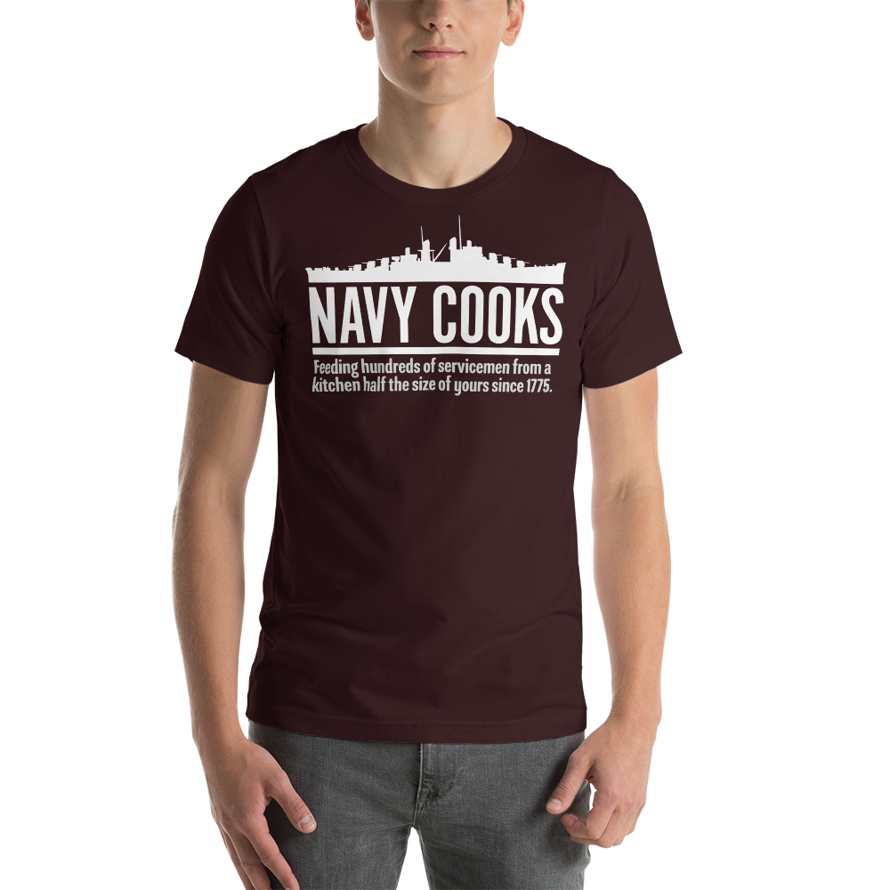 Navy Cooks Short-Sleeve Unisex T-Shirt