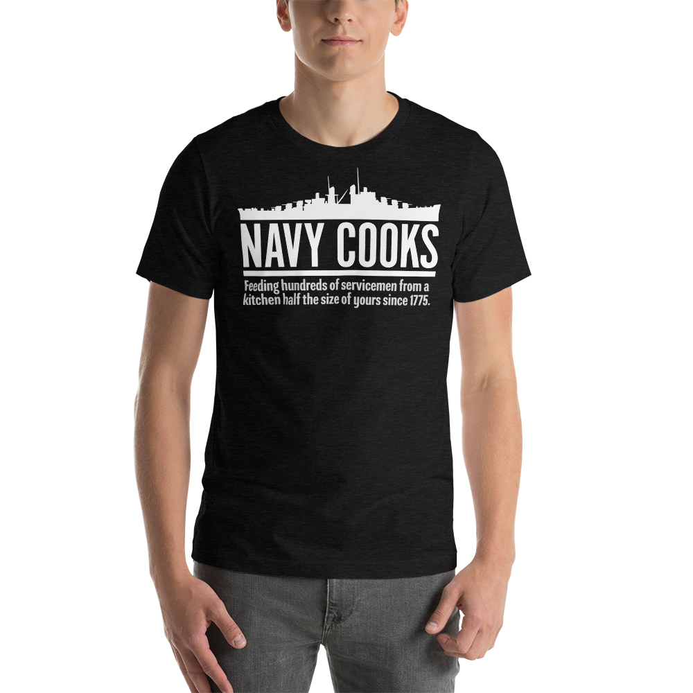 Navy Cooks Short-Sleeve Unisex T-Shirt