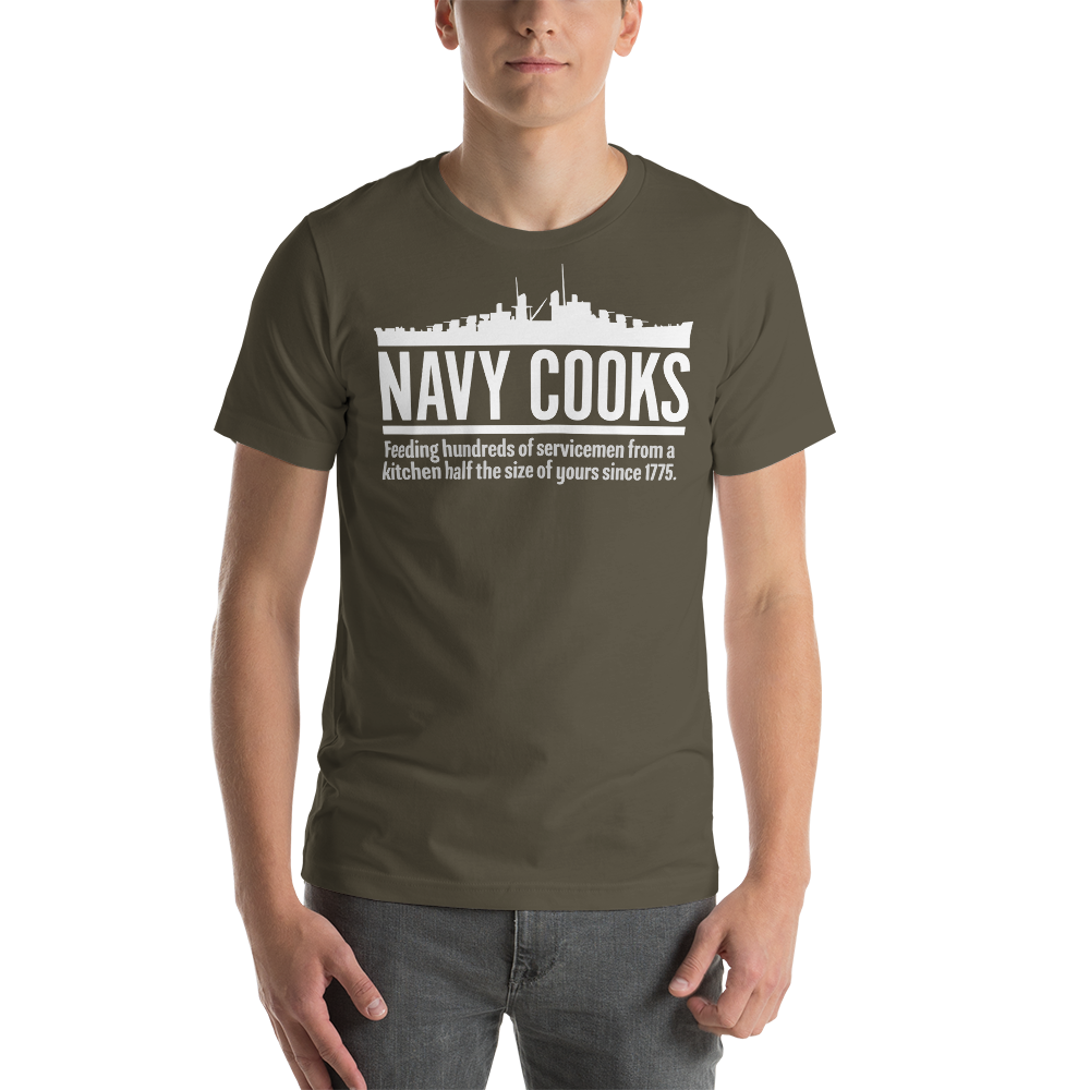 Navy Cooks Short-Sleeve Unisex T-Shirt