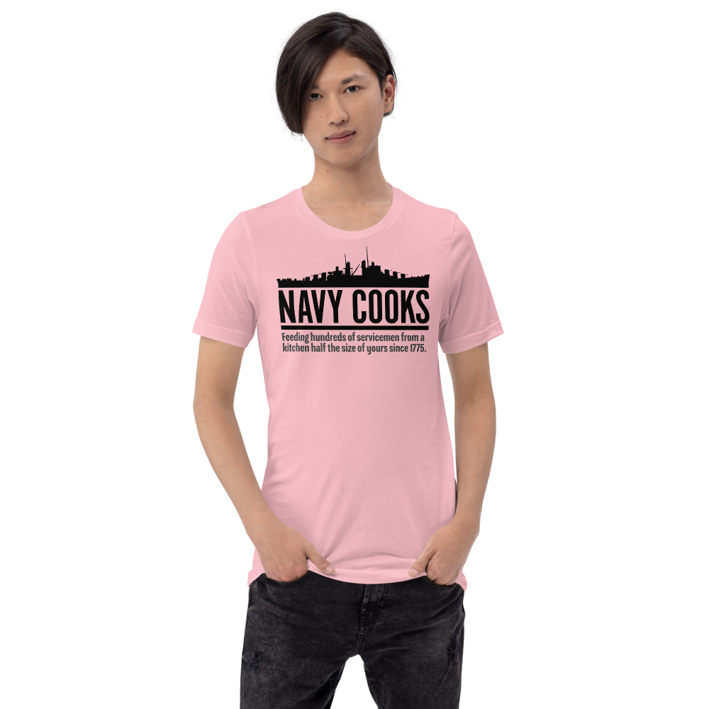 Navy Cooks Short-Sleeve Unisex T-Shirt