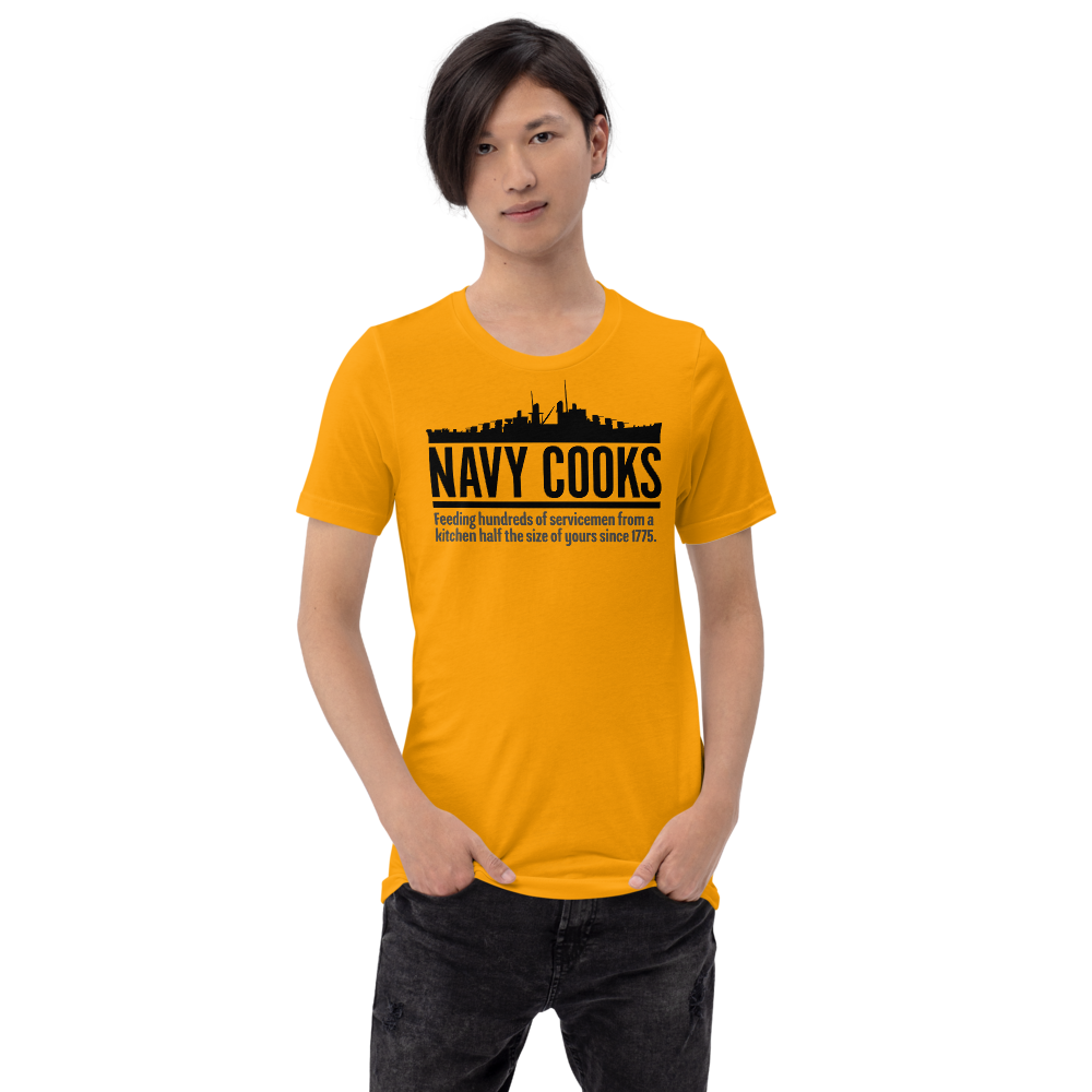 Navy Cooks Short-Sleeve Unisex T-Shirt