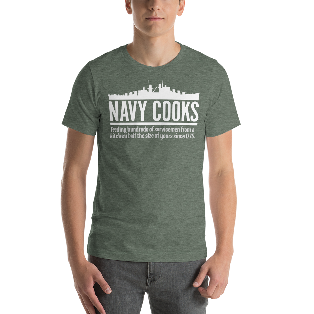 Navy Cooks Short-Sleeve Unisex T-Shirt