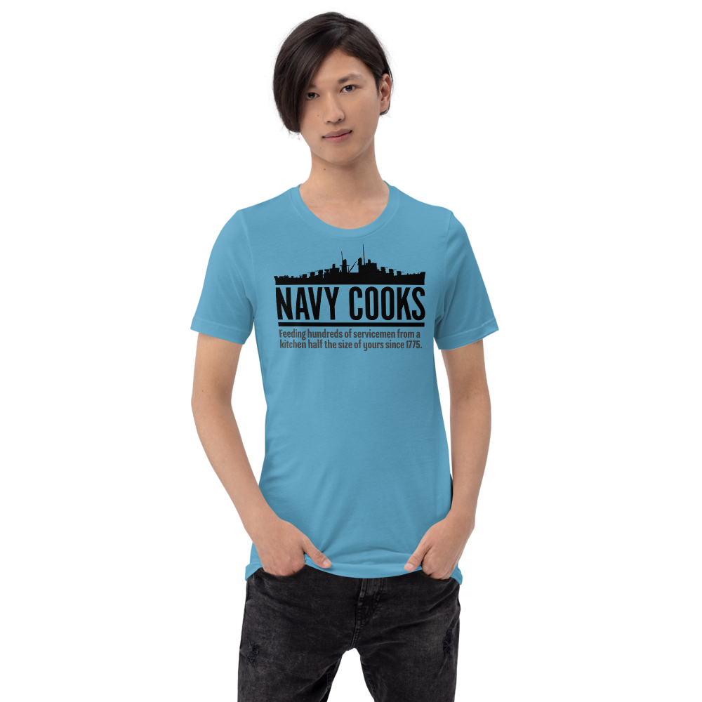 Navy Cooks Short-Sleeve Unisex T-Shirt