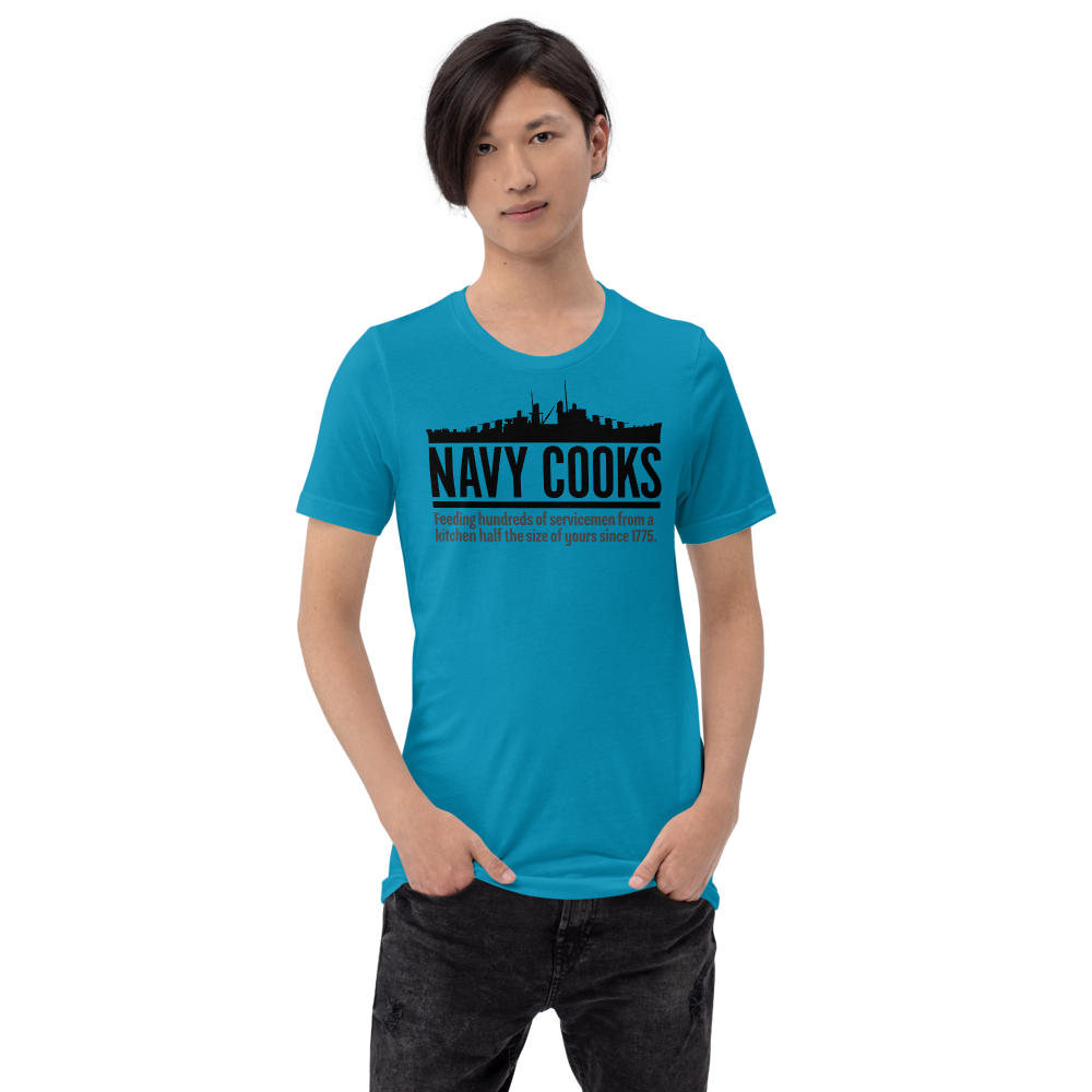 Navy Cooks Short-Sleeve Unisex T-Shirt