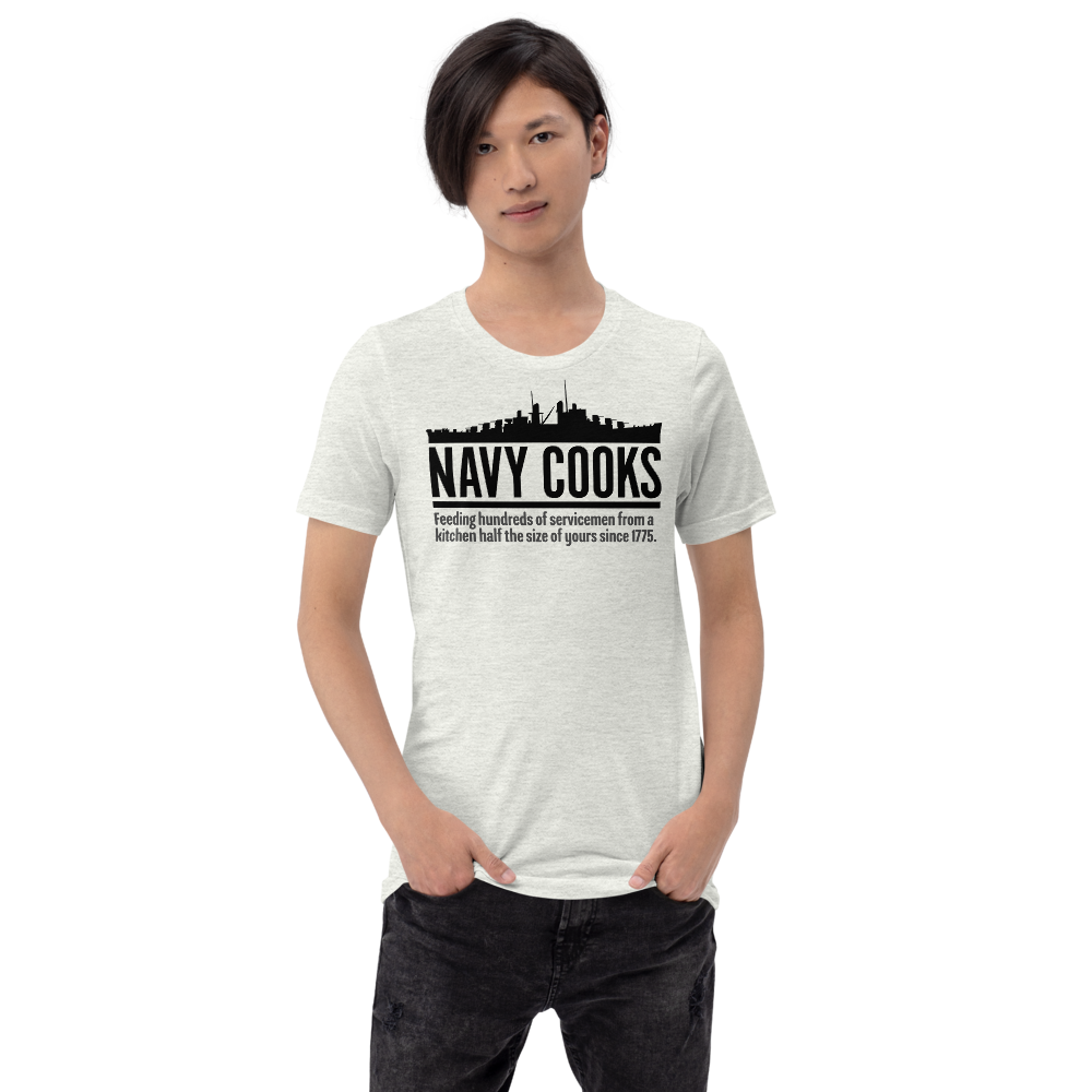 Navy Cooks Short-Sleeve Unisex T-Shirt
