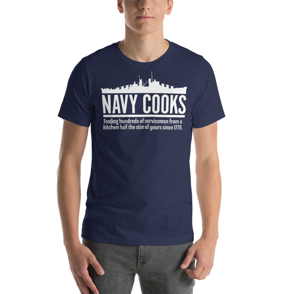 Navy Cooks Short-Sleeve Unisex T-Shirt