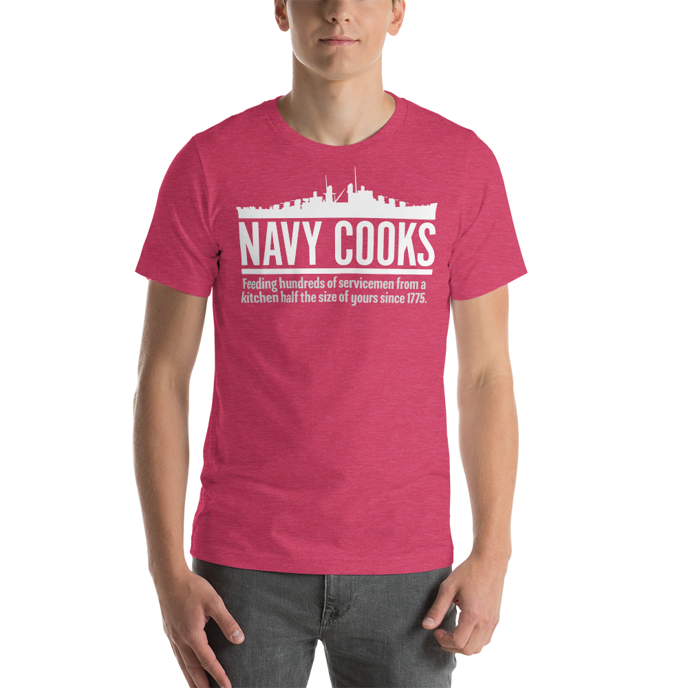 Navy Cooks Short-Sleeve Unisex T-Shirt
