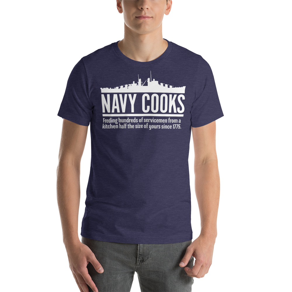 Navy Cooks Short-Sleeve Unisex T-Shirt