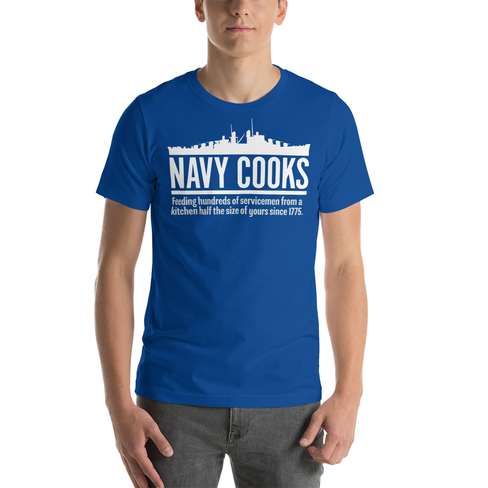 Navy Cooks Short-Sleeve Unisex T-Shirt
