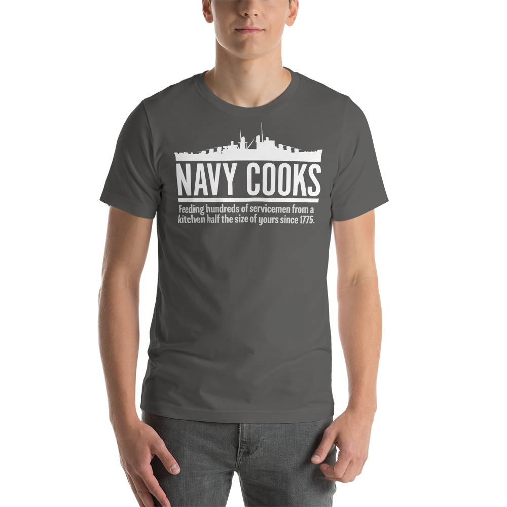 Navy Cooks Short-Sleeve Unisex T-Shirt