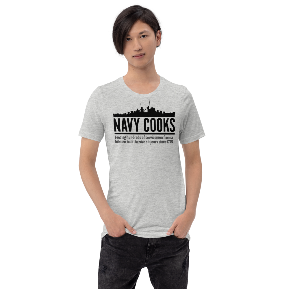 Navy Cooks Short-Sleeve Unisex T-Shirt